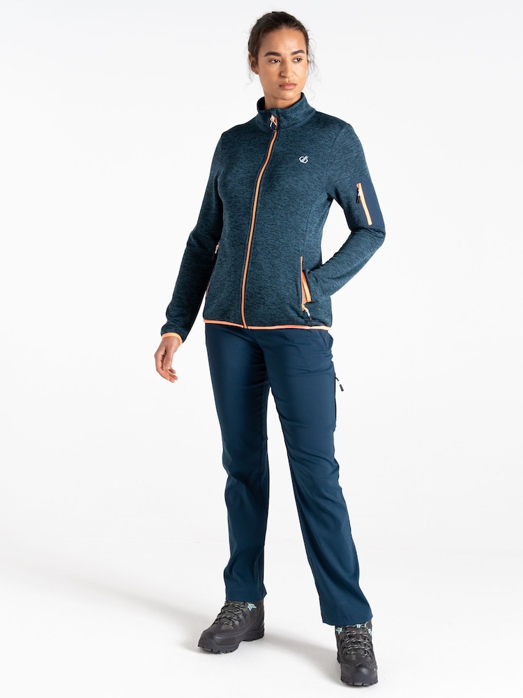 Dare 2b Womens Blue Torrek Zip Through Fleece - Image 2 of 6