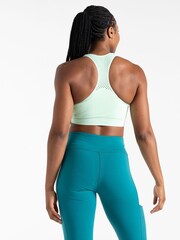 Dare 2b Womens Green Don't Sweat It II Sports Bra - Image 3 of 7