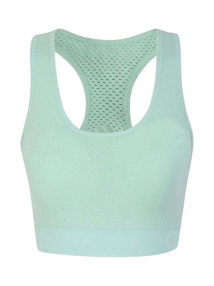 Dare 2b Womens Green Don't Sweat It II Sports Bra - Image 5 of 7