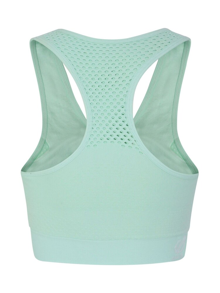 Dare 2b Womens Green Don't Sweat It II Sports Bra - Image 7 of 7