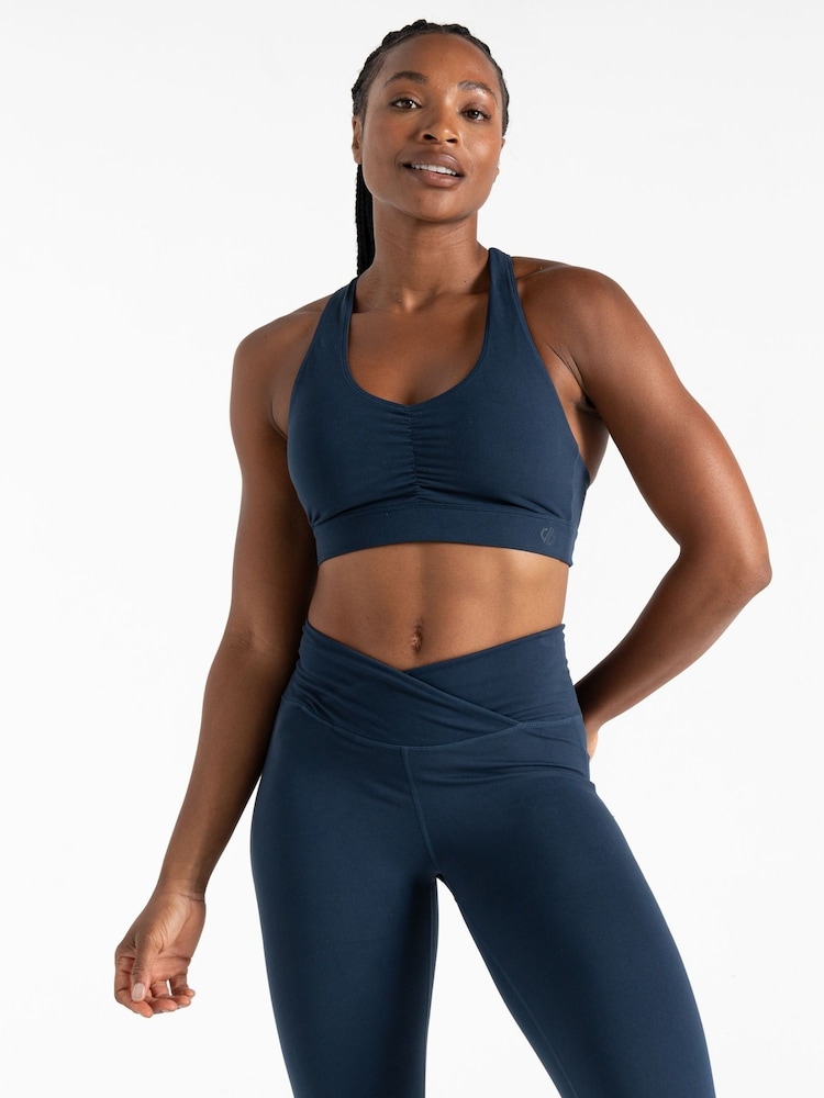 Azul - Dare 2b Womens Revived Sports Bra - Imagen 1 de 9
