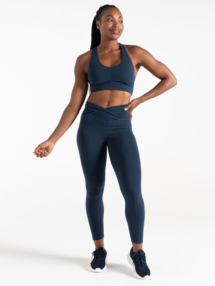 Azul - Dare 2b Womens Revived Sports Bra - Imagen 2 de 9