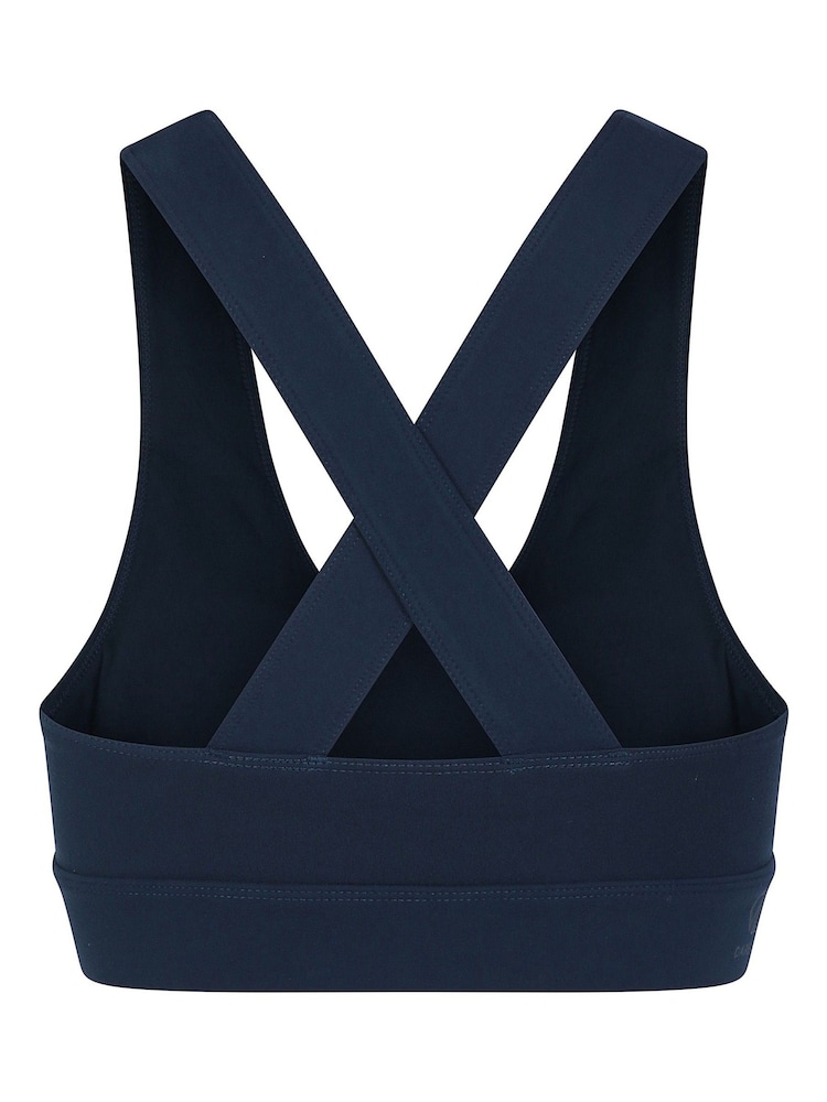 Azul - Dare 2b Womens Revived Sports Bra - Imagen 9 de 9