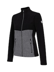 Dare 2b Womens Thriving Zip Up Black Sweater - Image 9 of 9