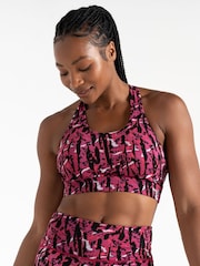 Dare 2b Womens Pink Swift II Sports Bra - Image 3 of 9