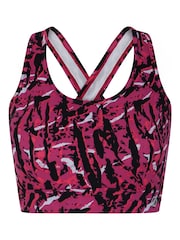 Dare 2b Womens Pink Swift II Sports Bra - Image 7 of 9