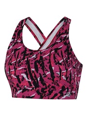 Dare 2b Womens Pink Swift II Sports Bra - Image 9 of 9