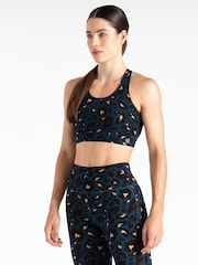 Dare 2b Womens Blue Swift II Sports Bra - Image 1 of 9