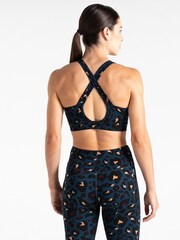 Dare 2b Womens Blue Swift II Sports Bra - Image 3 of 9