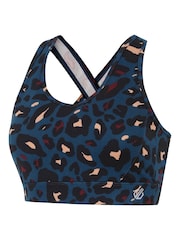 Dare 2b Womens Blue Swift II Sports Bra - Image 8 of 9