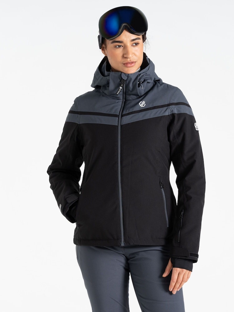 Dare 2b Womens Flurry Ski Black Jacket - Image 1 of 9