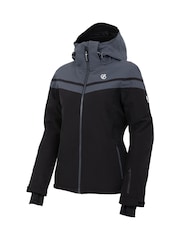 Dare 2b Womens Flurry Ski Black Jacket - Image 8 of 9