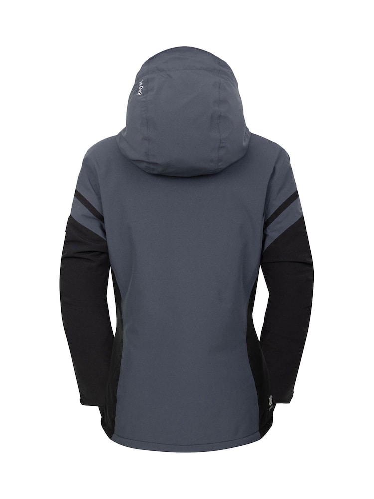 Dare 2b Womens Flurry Ski Black Jacket - Image 9 of 9