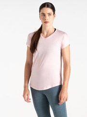 Dare 2b Womens Pink Vigilant Lightweight T-Shirt - Image 1 of 6