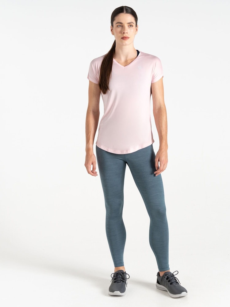 Dare 2b Womens Pink Vigilant Lightweight T-Shirt - Image 2 of 6