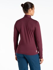 Dare 2b Womens Red Lowline II Lightweight Core Stretch Midlayer Jumper - Image 2 of 6