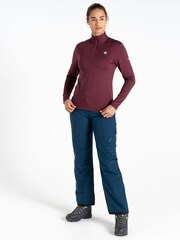 Dare 2b Womens Red Lowline II Lightweight Core Stretch Midlayer Jumper - Image 3 of 6