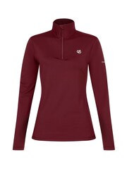 Dare 2b Womens Red Lowline II Lightweight Core Stretch Midlayer Jumper - Image 4 of 6