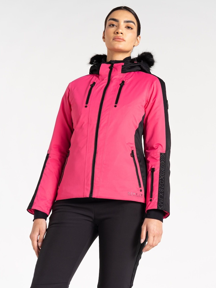 Dare 2b Womens Pink Frenzied Ski Jacket - Image 1 of 6