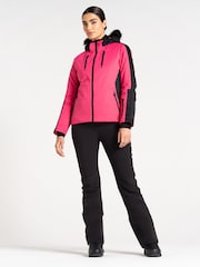 Dare 2b Womens Pink Frenzied Ski Jacket - Image 2 of 6