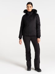 Dare 2b Womens Frenzied Ski Black Jacket - Image 2 of 6