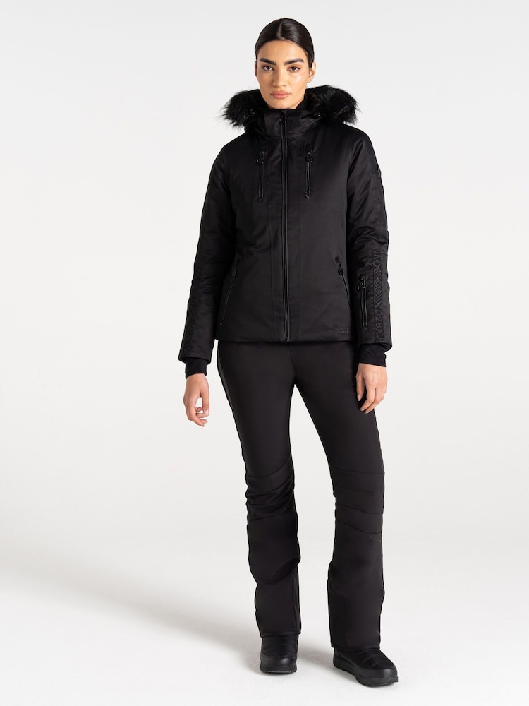 Dare 2b Womens Frenzied Ski Black Jacket - Image 2 of 6