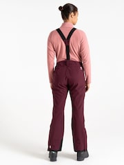 Dare 2b Womens Red Effused II Recycled Ski Trousers - Image 2 of 9