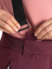 Dare 2b Womens Red Effused II Recycled Ski Trousers - Image 6 of 9