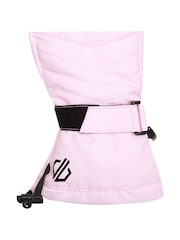 Dare 2b Womens Pink Acute Waterproof Ski Gloves - Image 4 of 4