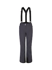 Gris - Dare 2b Womens Diminish Waterproof Insulated Ski Trousers - Imagen 7 de 9