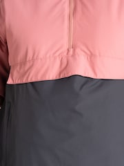 Dare 2b Womens Pink Snowburst Overhead Ski Jacket - Image 4 of 9