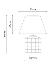 Blue Metro Table Lamp - Image 4 of 5