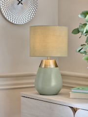 Sage Green Kit Touch Table Lamp - Image 1 of 5