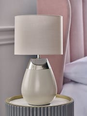 Light Grey Kit Touch Table Lamp - Image 2 of 5