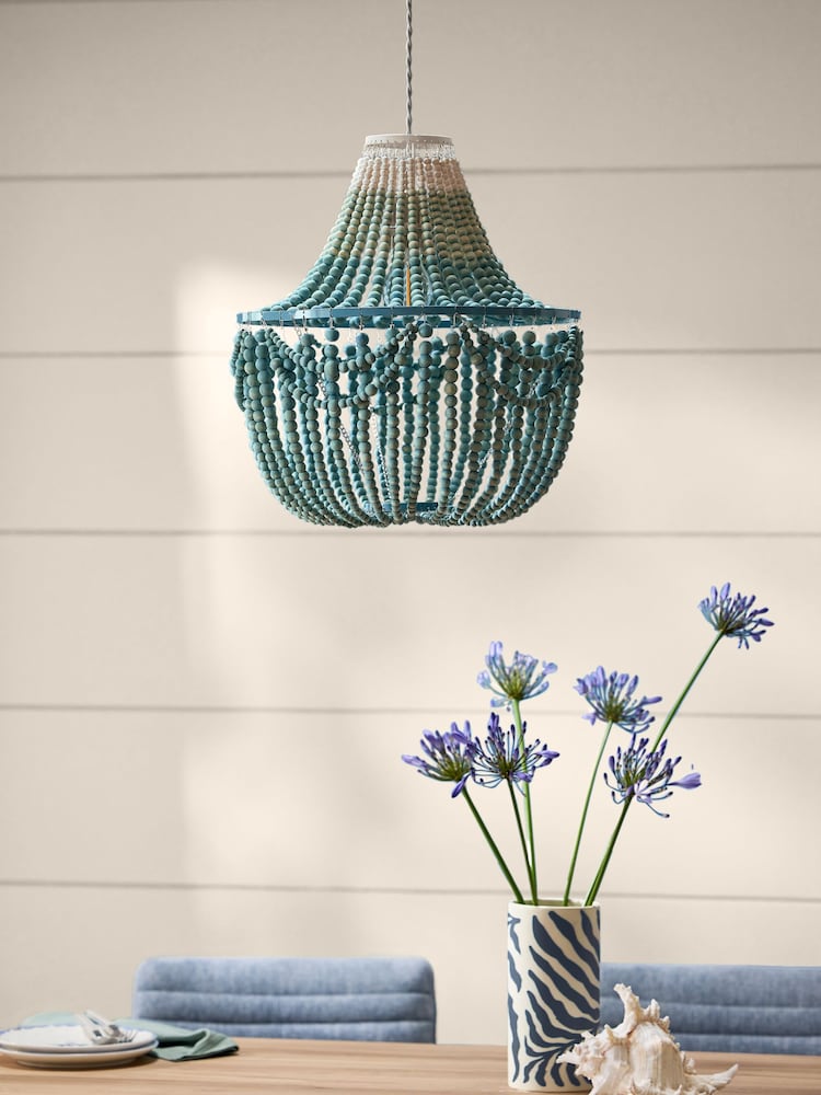 Blue Tahlia Easy Fit Ceiling Light - Image 2 of 4