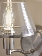 Brushed Chrome Stroud Wall Light - Image 3 of 5