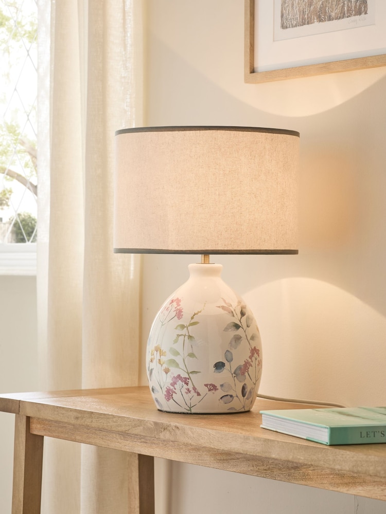 White Isla Table Lamp - Image 1 of 5