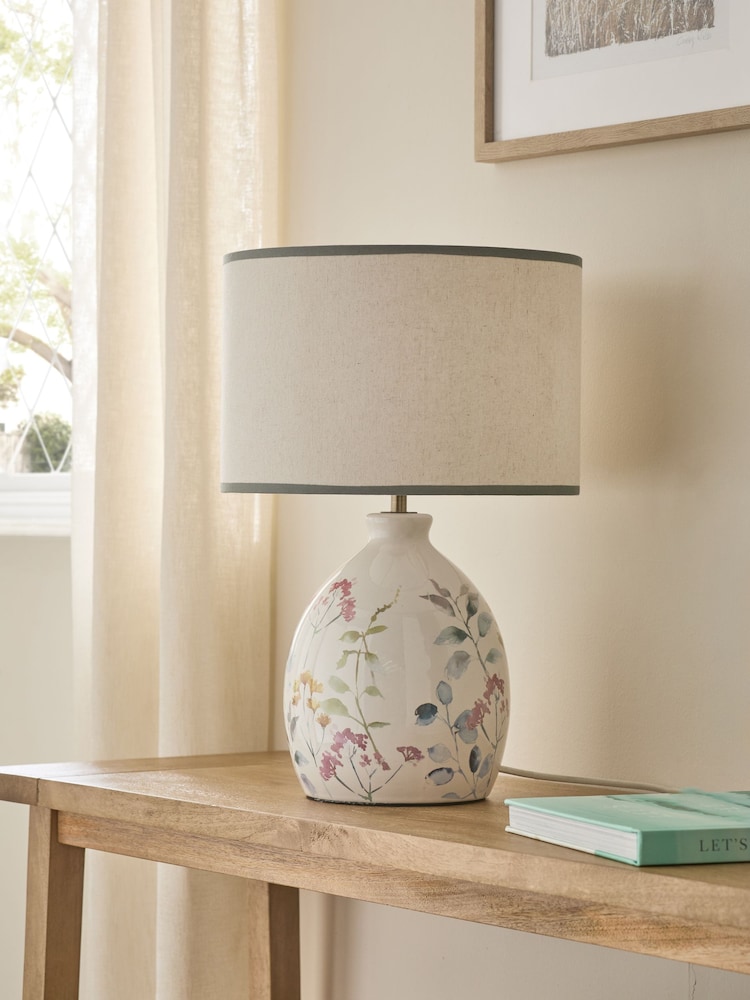 White Isla Table Lamp - Image 2 of 5