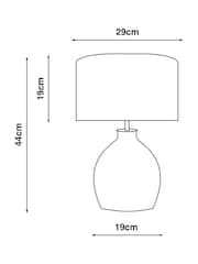 White Isla Table Lamp - Image 5 of 5