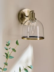 Brass Gloucester Rechargeable Wireless Wall Light - Image 2 of 8