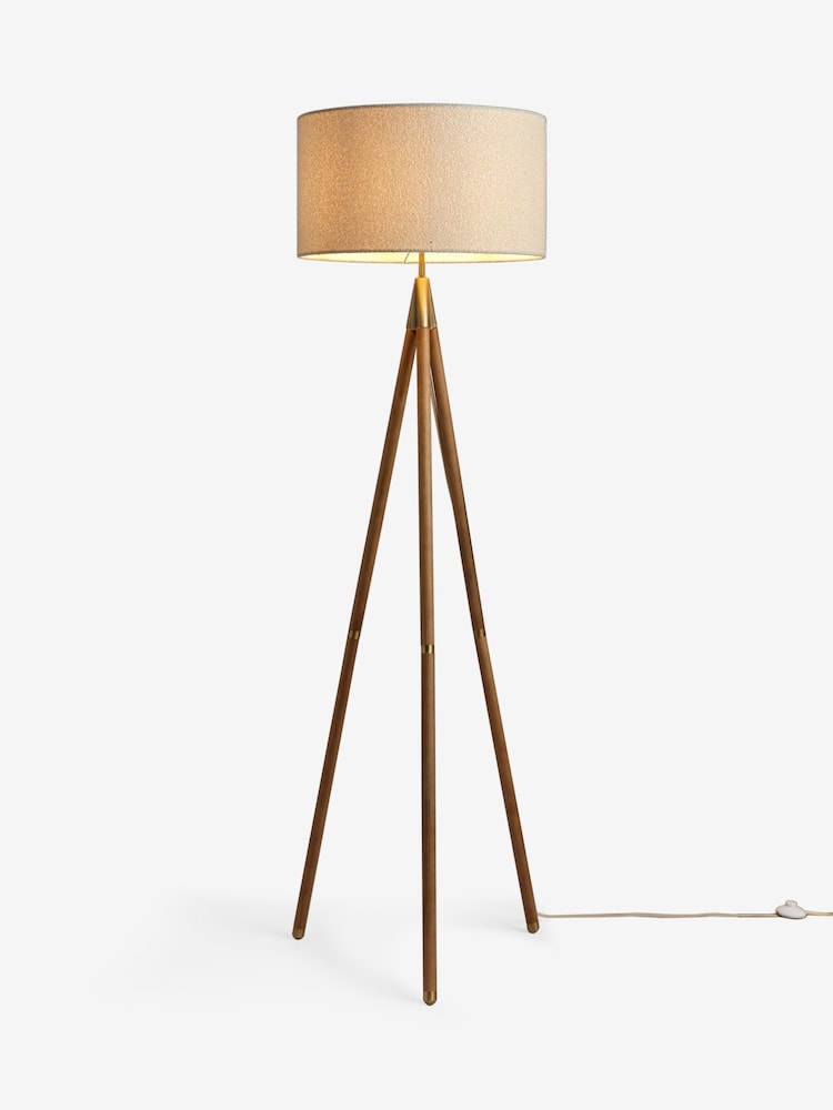 Natural Clifton Tripod Floor Lamp - Image 1 of 1