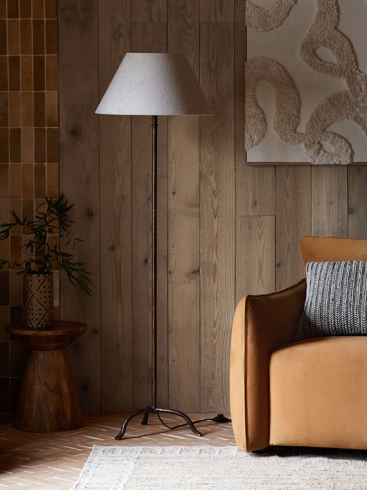 Brass Spencer Floor Lamp - Image 2 of 6