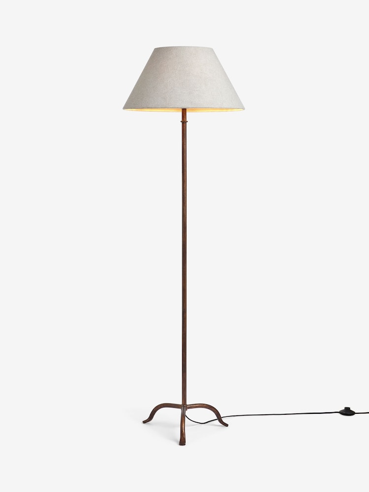 Brass Spencer Floor Lamp - Image 6 of 6