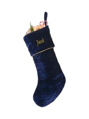 Personalised Velvet Christmas Stocking by Dibor - Image 2 of 4