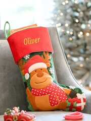 Personalised Christmas Stocking by Dibor - Image 1 of 4
