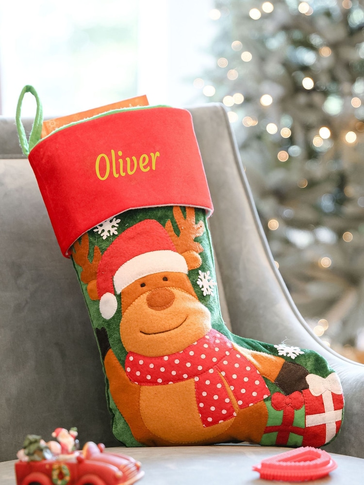 Personalised Christmas Stocking by Dibor - Image 1 of 4
