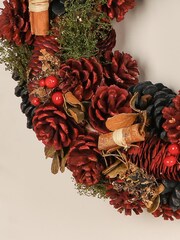 Personalised Christmas Wreath by Dibor - Image 3 of 5