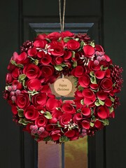 Personalised Christmas Wreath by Dibor - Image 1 of 5