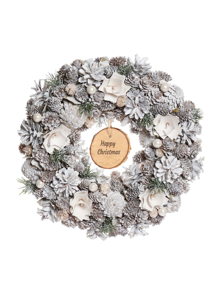 Personalised Christmas Wreath by Dibor - Image 2 of 4