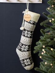 Personalised Christmas Stocking by Dibor - Image 2 of 3
